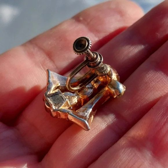 Coro Single Sterling Silver Earring - Picture 8 of 13